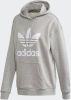 Adidas Originals Adicolor hoodie grijs melange/wit online kopen