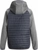 JACK & JONES JUNIOR gewatteerde tussenjas JJEMULTI grijs melange/donkerblauw/oranje online kopen