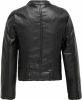 Only ! Meisjes Jasje -- Zwart Polyurethaan/viscose/polyesther online kopen
