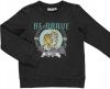 ONLY KIDS GIRL sweater KONLUCINDA met printopdruk zwart brave online kopen