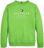 Tommy Hilfiger ! Jongens Sweater -- Groen Katoen/elasthan online kopen