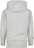 Vingino Essentials hoodie met logo grijs melange/oranje online kopen
