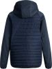 JACK & JONES JUNIOR gewatteerde tussenjas JJEMULTI donkerblauw/donkerrood online kopen