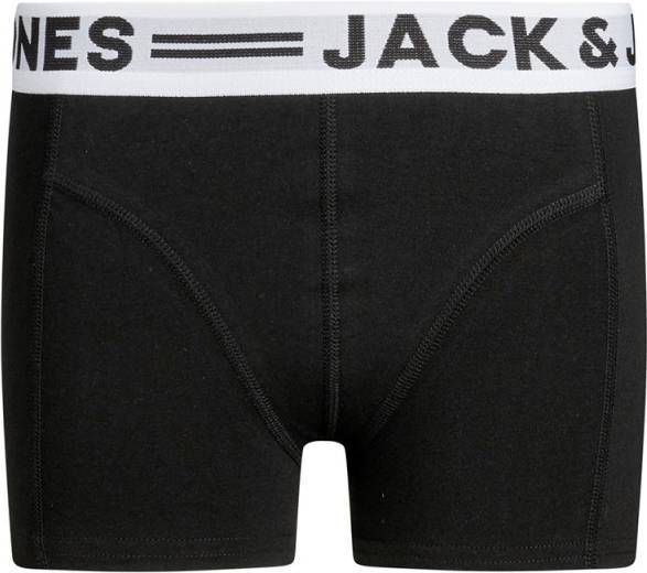 Jack & jones ! Jongens 3 Pack Boxer -- Zwart Katoen/elasthan online kopen