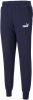 PUMA Essential Logo Fleece Trainingsbroek Donkerblauw online kopen