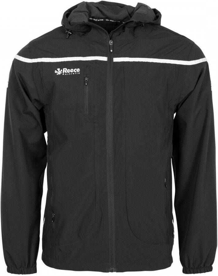Reece Varsity Breathable Jacket unisex Black/White online kopen