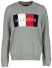 Tommy Hilfiger Sweater in m&#xEA;l&#xE9;e met logoborduring online kopen