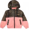 Vingino zomerjas Tess met panterprint roze/bruin online kopen
