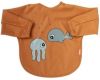 Done by Deer Baby Accessoires Sleeved bib 6 18m Sea friends Grijs online kopen