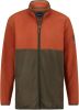 BABISTA Fleece vest in modieuze contrastkleuren Terracotta/Olijf online kopen