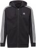 Adidas Adicolor 3 Stripe Full Zip Heren Hoodies Black 100% Katoen online kopen