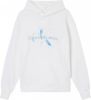 Calvin Klein Hoodie AQUA MONOGRAM HOODIE met ck logoborduursel op borsthoogte online kopen