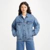 Levi's Uni benen uni volwassen 29945 0063 Originele trucker botter donker , Blauw, Unisex online kopen