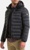 Superdry Winterjas fuji hooded classic puffer jacket dark moss(m5011201a gul ) online kopen