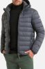 Superdry Winterjas fuji hooded classic puffer jacket dark moss(m5011201a gul ) online kopen