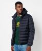 Superdry Winterjas fuji hooded classic puffer jacket dark moss(m5011201a gul ) online kopen