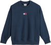 Tommy Jeans sweater met biologisch katoen twilight navy online kopen