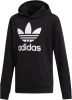 Adidas Trefoil basisschool Hoodies Black 70% Katoen, 30% Polyester online kopen