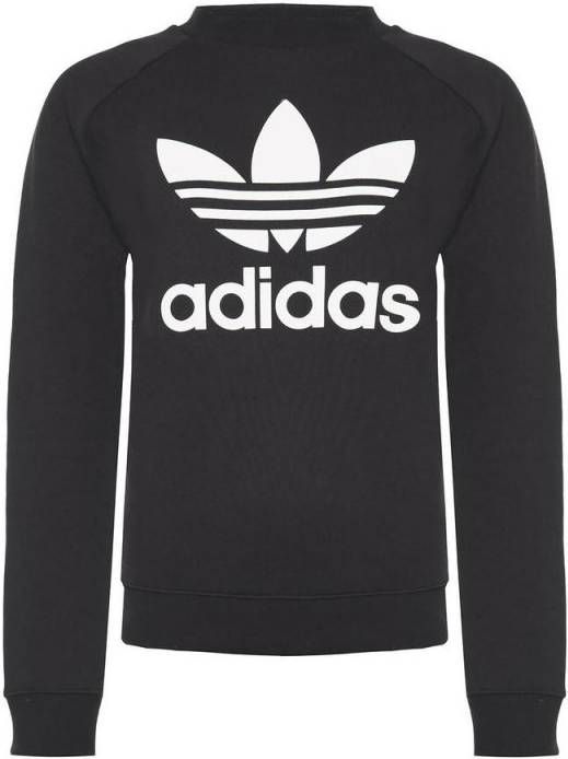 Adidas Originals 3-Stripes Trefoil Crew Sweatshirt Dames Zwart Dames -  Jassenshoponline.nl