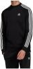 Adidas Originals adidas Sweatshirt Adicolor Classics 3 Stripes Crew Zwart/Wit online kopen