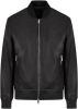 Armani Exchange Bomberjack van imitatieleer met front en backprint online kopen