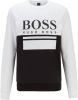 Boss Salbo sweater met metallic logo online kopen