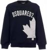 Dsquared2 Sweatshirt with logo detail , Blauw, Heren online kopen