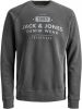 JACK & JONES ESSENTIALS sweater met logo zwart online kopen