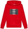 Jack & jones ! Jongens Sweater Maat 140 Rood Katoen/polyester online kopen