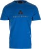Peuterey T shirt with front logo print , Blauw, Heren online kopen