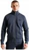 Superdry Sweatshirt with zip without hood Vintage Logo embroidery , Blauw, Heren online kopen