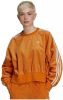 Adidas Originals Bluza damska Adicolor Classics Corded Velour Oversize Sweatshirt H37847 , Oranje, Dames online kopen
