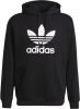 Adidas Originals Adicolor Classics Trefoil Hoodie Black/White Heren online kopen