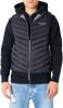 Armani Exchange Gewatteerde bodywarmer met donsvulling en ritszakken online kopen