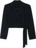 BA&SH Etsa cropped blazer met gestrikt detail online kopen