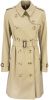 Burberry Kensington 2 De mid length Kensington Trench Coat , Beige, Dames online kopen