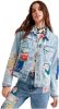 Desigual Blazer gekleurde klassieker , Blauw, Dames online kopen
