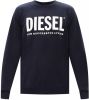 Diesel S Gir Division sweater met logoprint online kopen