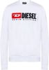 Diesel S Crew Division sweater met merkapplicatie online kopen