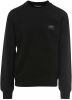 Dolce & Gabbana Crewneck Sweatshirt Plaque , Zwart, Heren online kopen