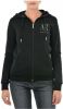Armani Exchange Vrouwen kleding sweatshirts zwarte Ss22 , Zwart, Dames online kopen