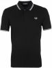 Fred Perry M3600 slim fit polo van piqu&#xE9; katoen met getipte details online kopen