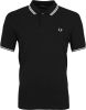 Fred Perry M3600 slim fit polo van piqu&#xE9; katoen met getipte details online kopen