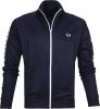 Fred Perry Vastgebonden op rupsbanden Jacket Genser , Blauw, Heren online kopen