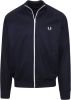 Fred Perry Vastgebonden op rupsbanden Jacket Genser , Blauw, Heren online kopen