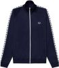 Fred Perry Vastgebonden op rupsbanden Jacket Genser , Blauw, Heren online kopen