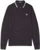 Fred Perry M3600 slim fit polo van piqu&#xE9; katoen met getipte details online kopen