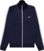 Fred Perry Vastgebonden op rupsbanden Jacket Genser , Blauw, Heren online kopen