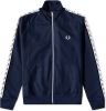 Fred Perry Vastgebonden op rupsbanden Jacket Genser , Blauw, Heren online kopen