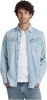 G-Star 3301 slank shirt l s lichte verouderde denim G star, Blauw, Heren online kopen